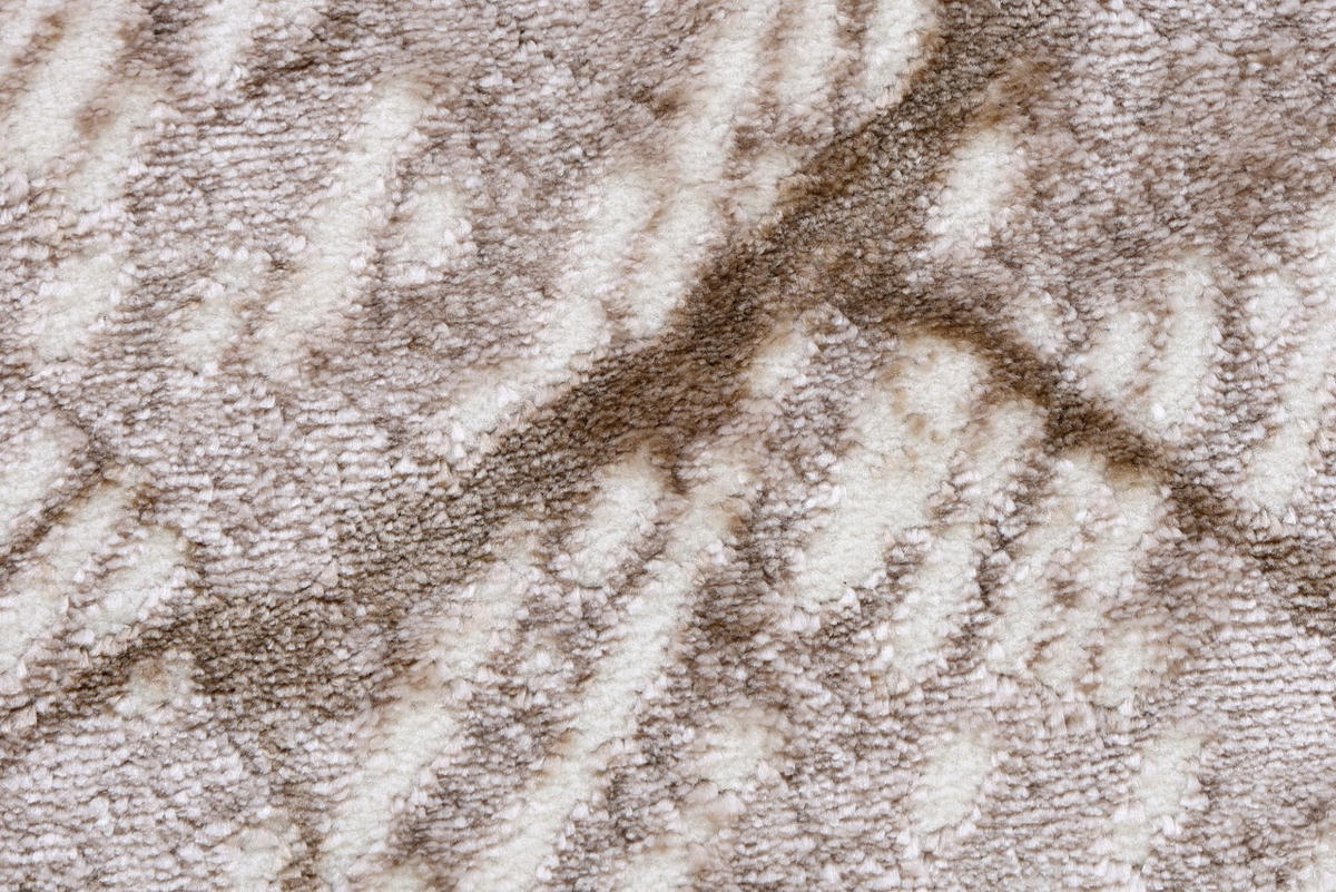 KOBEREC béžový hnedý krémový - 140 x 200 cm - béžová, textil (140/200cm) - Mazovia