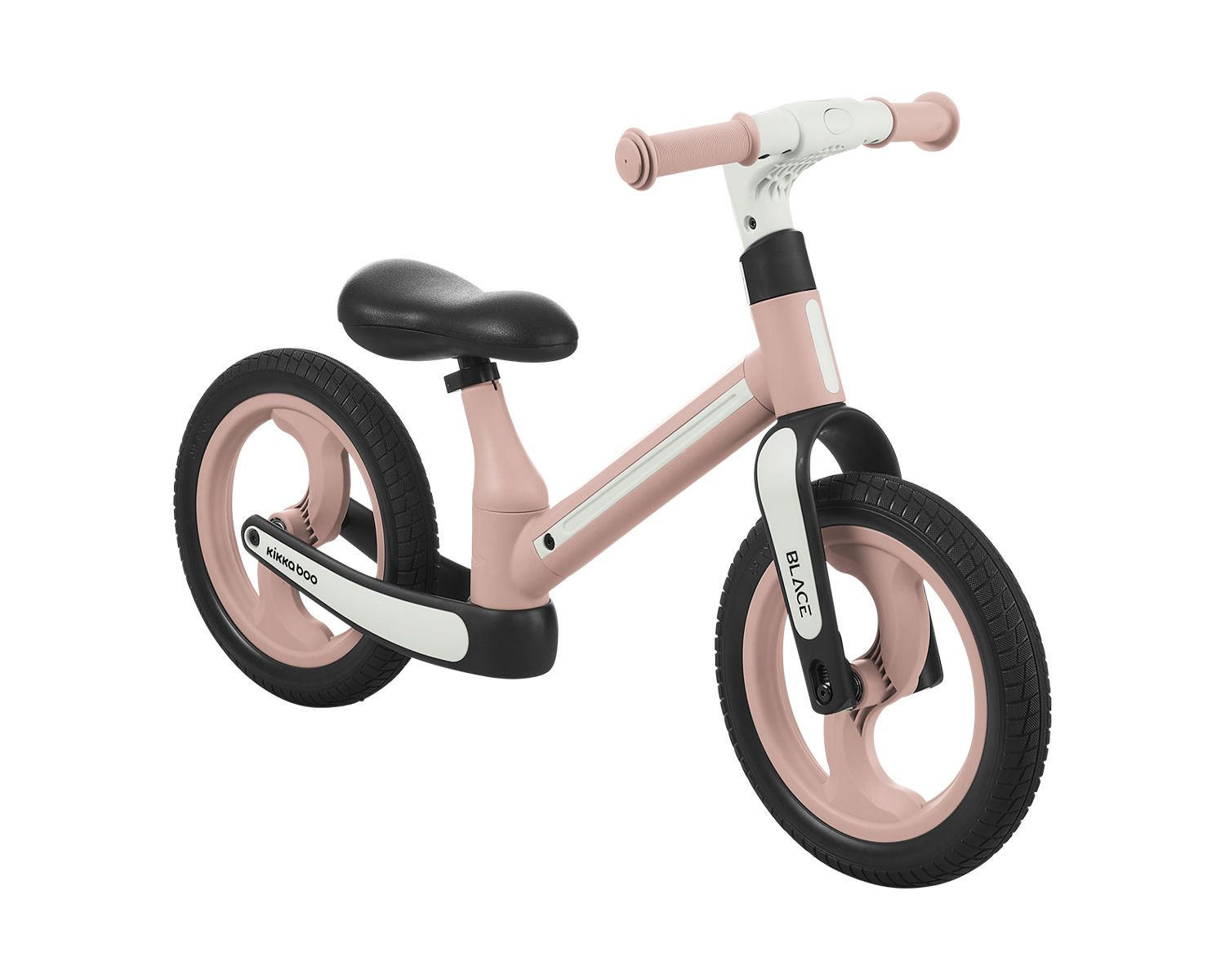LAUFRAD Blace 12 Zoll rosa einstellbar, Federung Vorderräder - Rosa, Metall (88/33/56cm) - Kikka boo