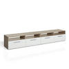 LOWBOARD Diego Sonoma 95 x 38 cm - Sonoma Eiche, Holzwerkstoff (190/38/33.2cm) - Vicco