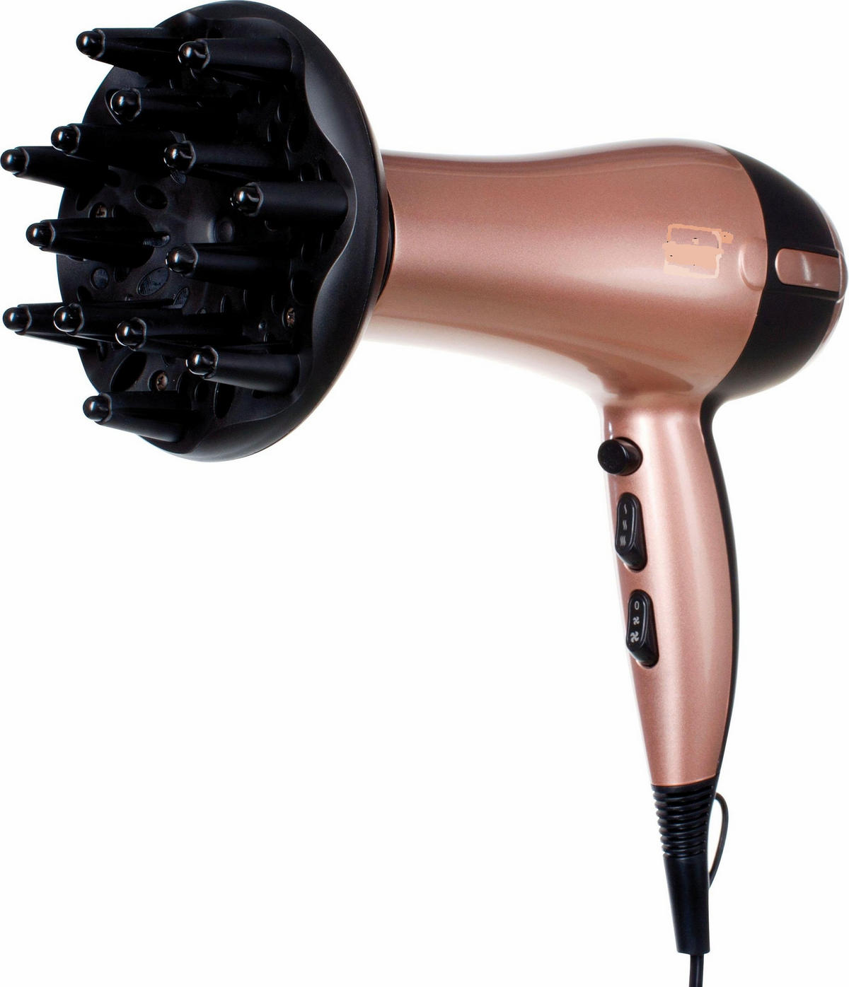 HAARTROCKNER ThermoProtect Golden mit Ionen Technologie - Goldfarben, Kunststoff (9/22.5/27cm) - Sena