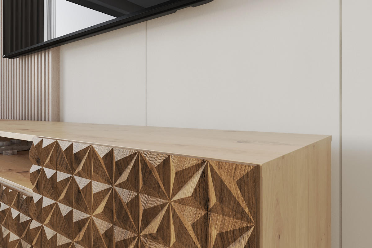 LOWBOARD VIRA-W 200x40x41 cm - Artisan / Katania - Eiche Wotan, Holzwerkstoff (200/40/41cm) - ALTDECOR