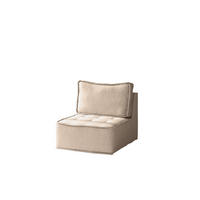 SESSEL Sande Xs In Alpine - Hellbraun, Holzwerkstoff/Textil (80/85/90cm) - Fun Möbel