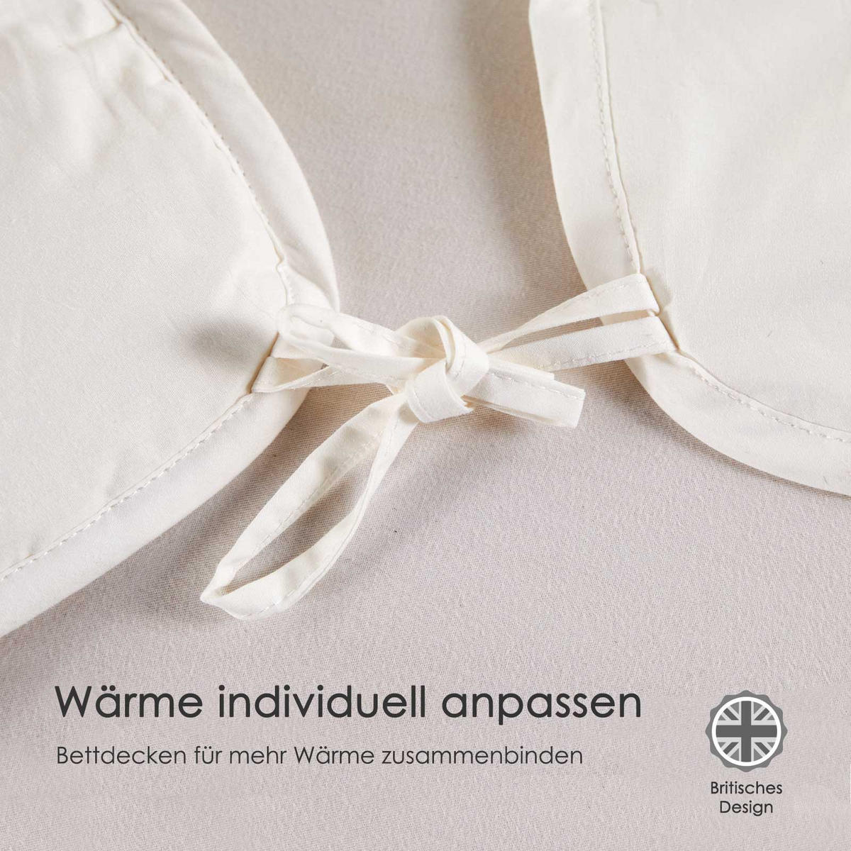 WINTERBETTDECKE Schurwolle 135/200 cm - Weiß, Textil (135/200cm) - Homescapes