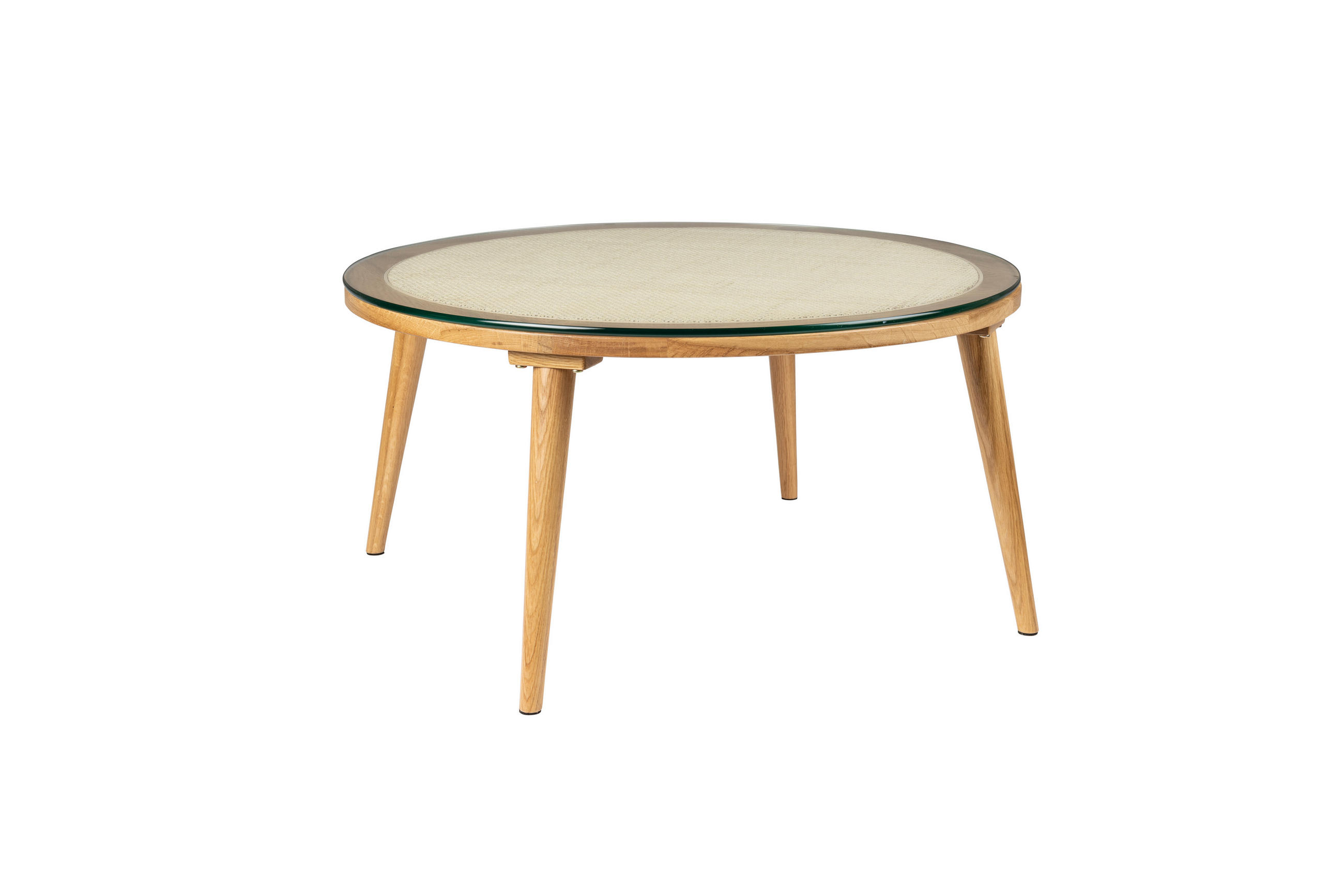 BEISTELLTISCH Haru - Beige - 70/70/38 cm - Beige, Glas (70/70/38cm)