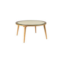 BEISTELLTISCH Haru - Beige - 70/70/38 cm - Beige, Glas (70/70/38cm)