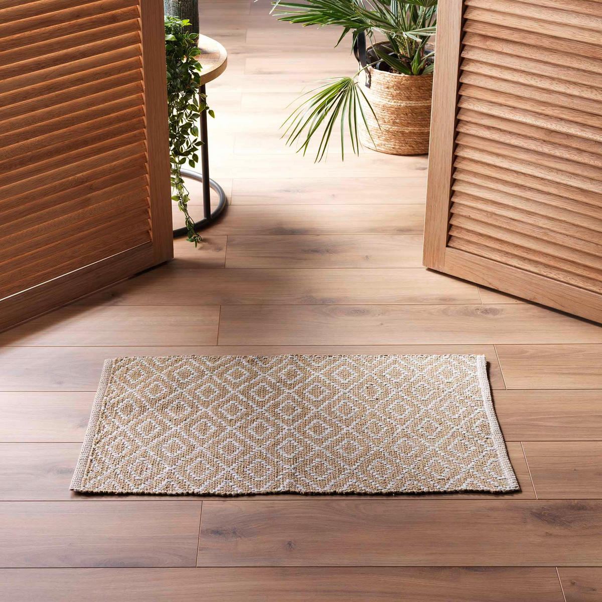 TEPPICH Lazaro 50/80 cm - Beige, Naturmaterialien (50/80cm) - Douceur d´intérieur