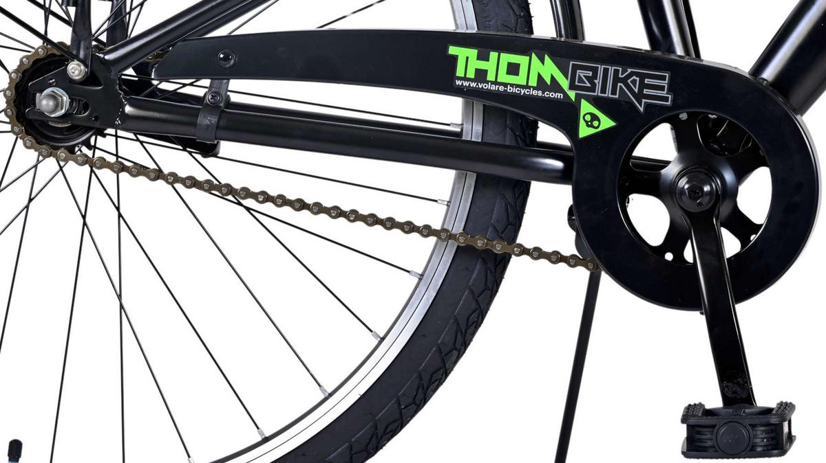 KINDERFAHRRAD Thornbike - Jungen - 26 Zoll - Rücktritt + Handbremse - Grün - Grün, Metall (77cm) - TPFSports