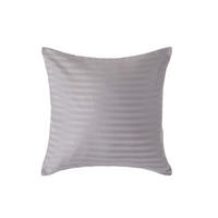KISSENBEZUG Damast, Ägyptische Baumwolle, Fadendichte 330 - Grau, Textil (40/40cm) - Homescapes