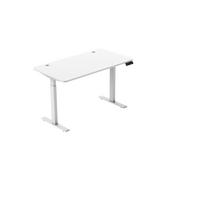 KLAPPTISCH Schreibtischgestell 58/180 cm in Weiß – elektrisch, mit 4 Speicherplätzen - Weiß, Metall (57.5/180/119cm) - BEAOK