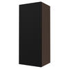 KÜCHENHÄNGESCHRANK Lamello W4/40 Schwarz Matt / Lava 40 / 32,5 / 96cm - Dunkelgrau/Schwarz, Holz/Holzwerkstoff (40/96/32.5cm) - Feldmann-Wohnen
