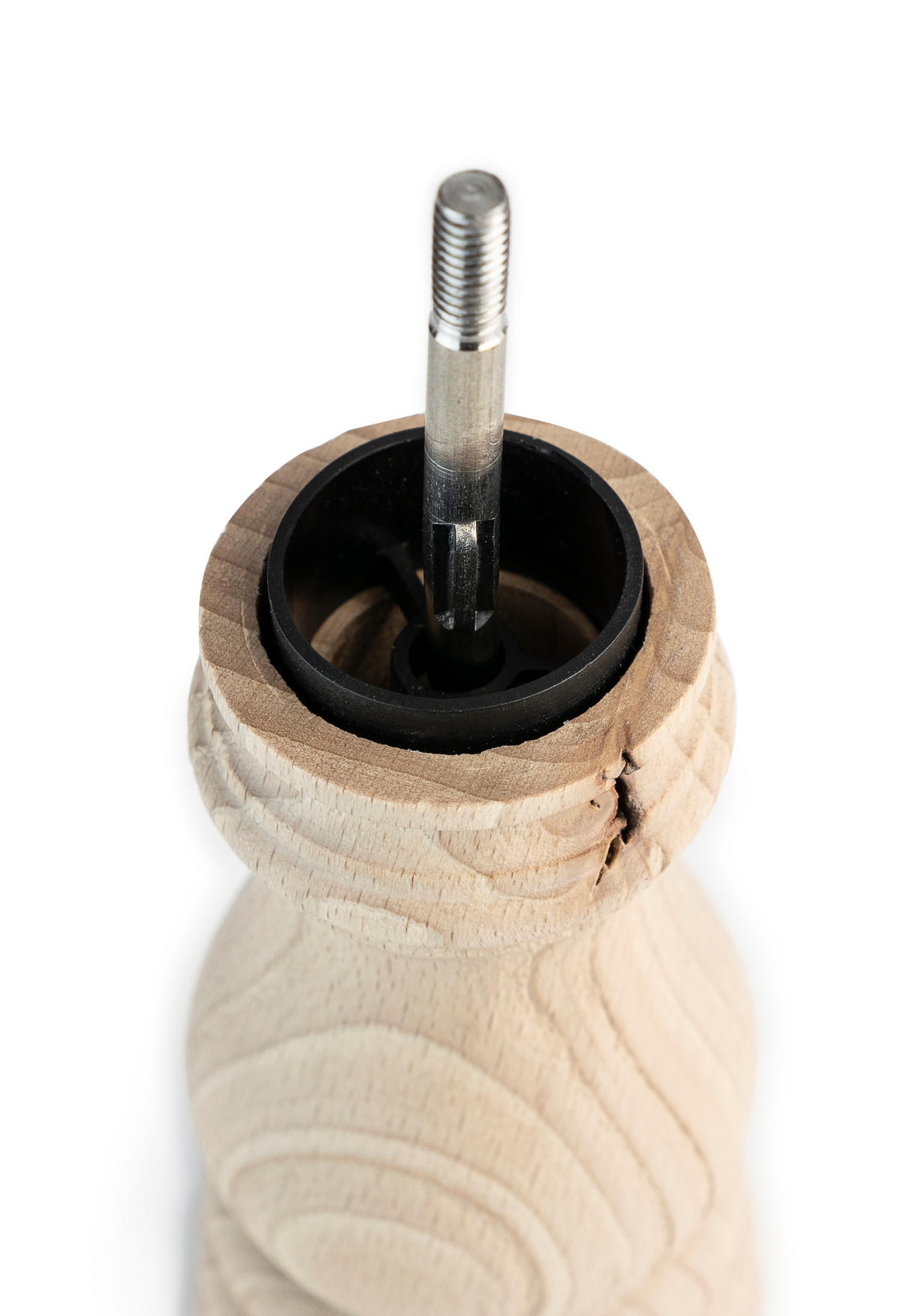 MÜHLENSET Paris Nature 30cm Pfeffer- & Salzmühle Buchenholz Stahlmahlwerk - Braun, Holz (6.7/30/6.7cm) - PEUGEOT