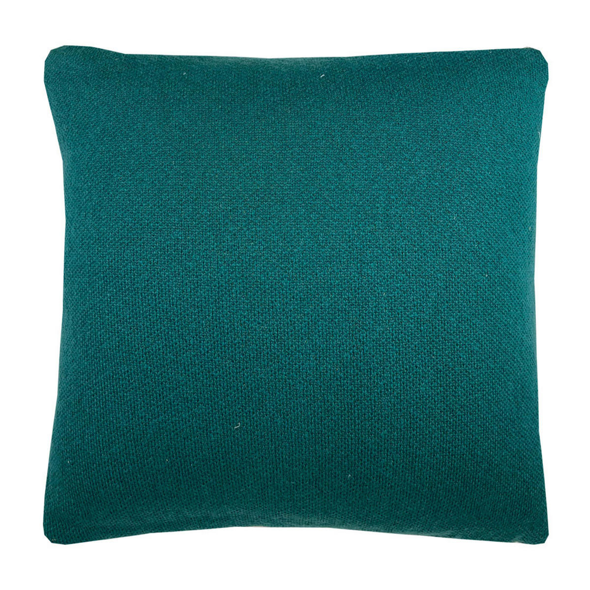 DEKOKISSEN Ikat gestrickt Lurexgrün 50x50 - Grün, Textil (50/50/12cm) - Malagoon