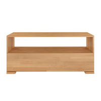 MASSIVHOLZ-TV-SCHRANK Sandema, Buche - lackiert, Naturfarben - Buchefarben, Holz/Buchenholz (120/51.5/44.8cm) - Visby