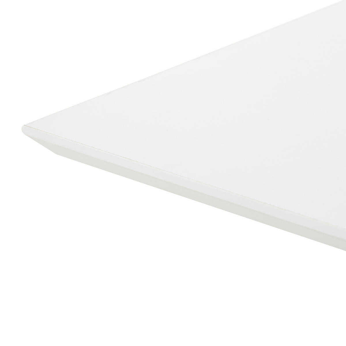 KLUBSKA miza, 100/50/46 cm bela, z LED-osvetlitvijo in sijočo ploščo - bela, leseni material (100/50/46cm) - BEAOK