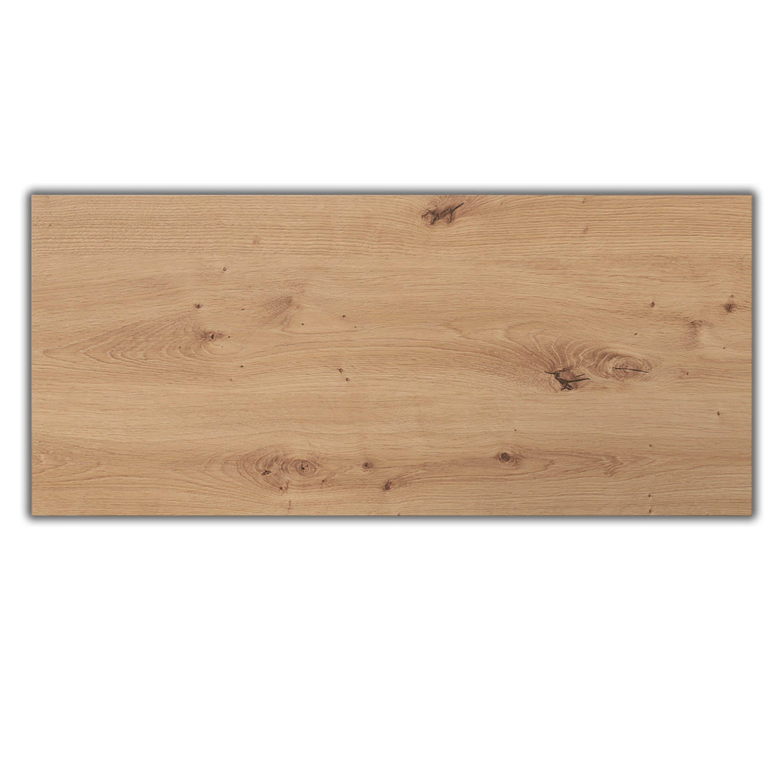 SCHREIBTISCHPLATTE 80/180/2,5 cm in Wildeiche - Wildeiche, Holzwerkstoff (80/180/2.5cm) - bümö