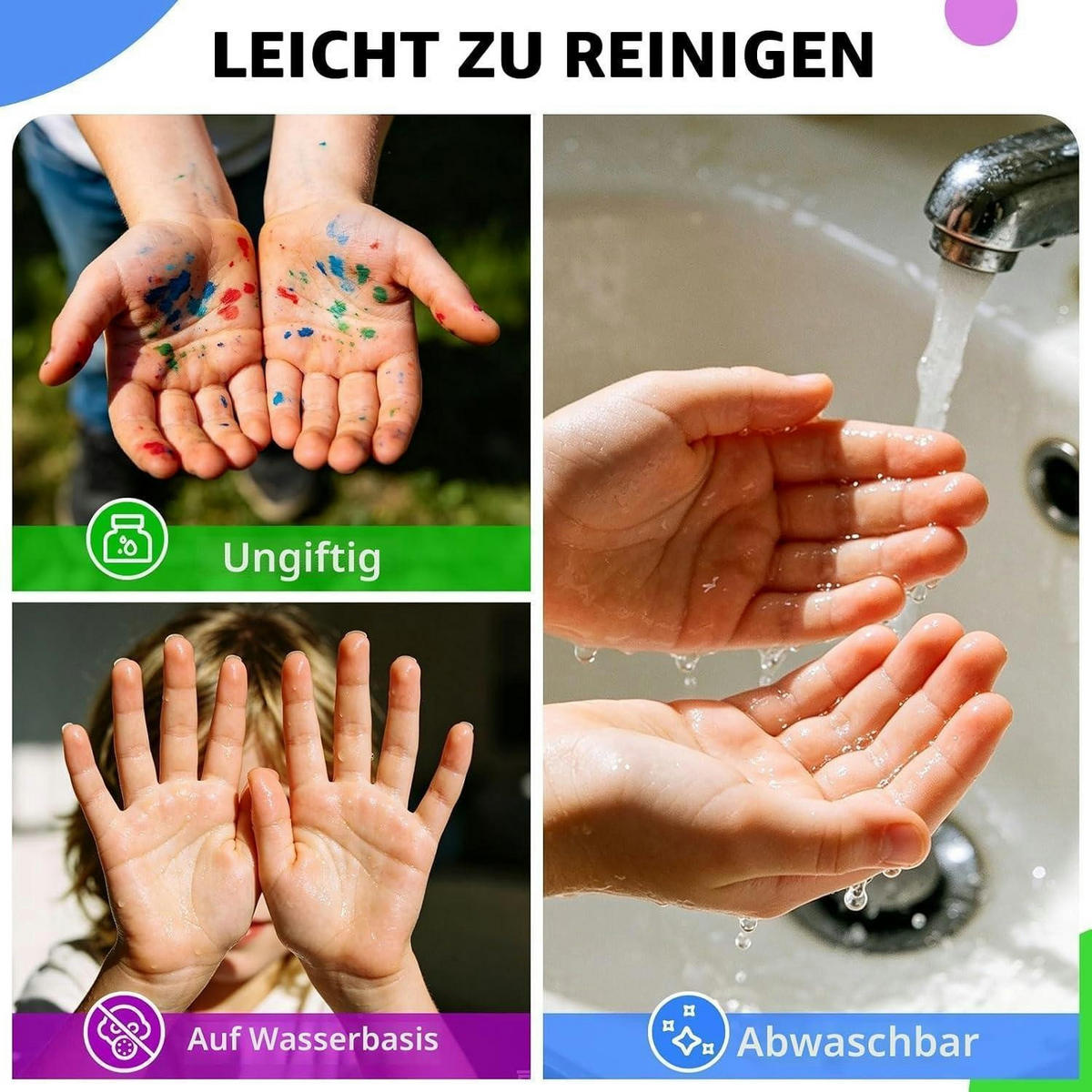 ACRYLSTIFTE Set 25 Farben für Steine, Glas, Holz - Multicolor, Kunststoff (1.4/1.4/14.4cm)
