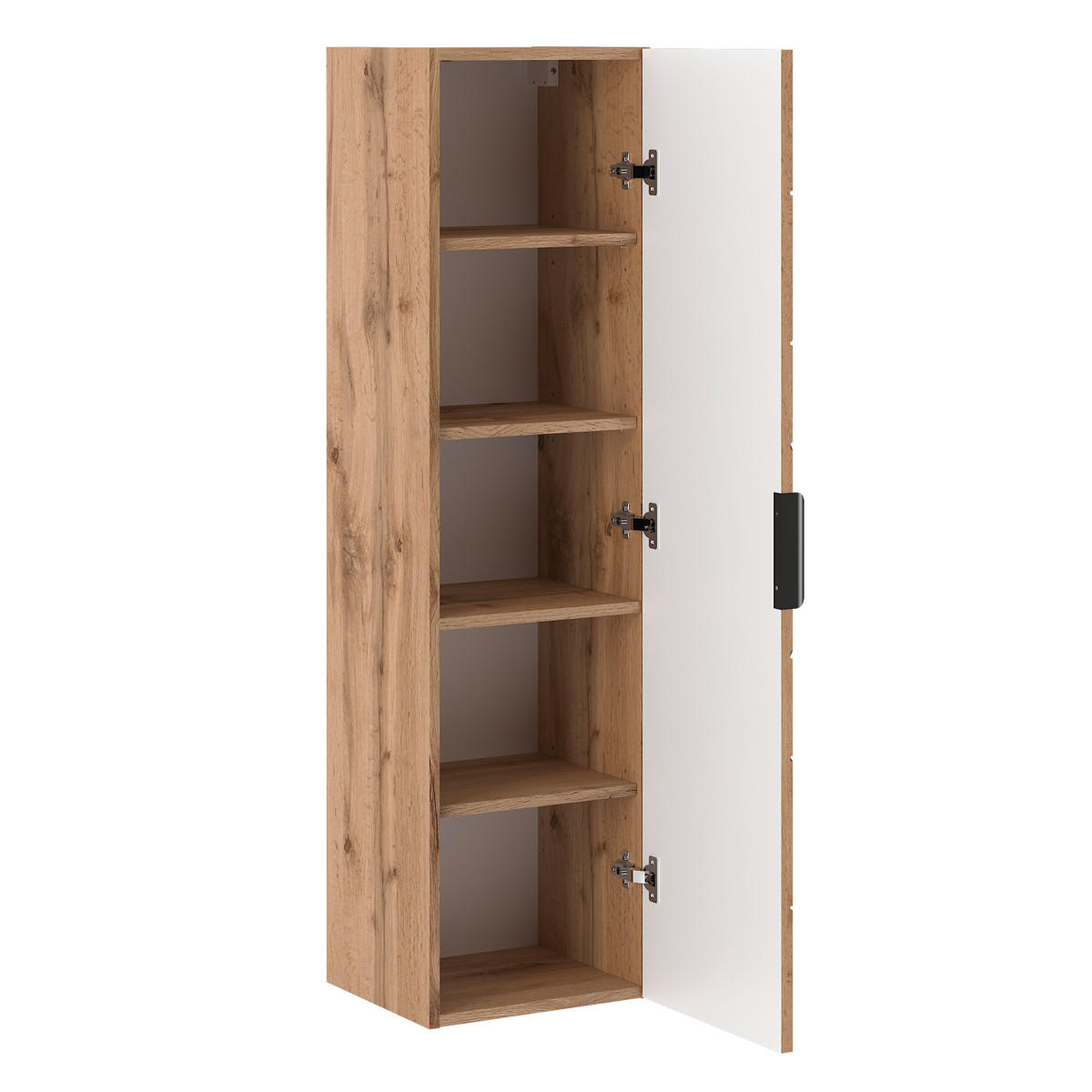 BADMÖBEL 80.6cm Teren 2er-Set Holz - Braun, Holzwerkstoff (80.6/52.2/46.5cm) - Petits-meubles