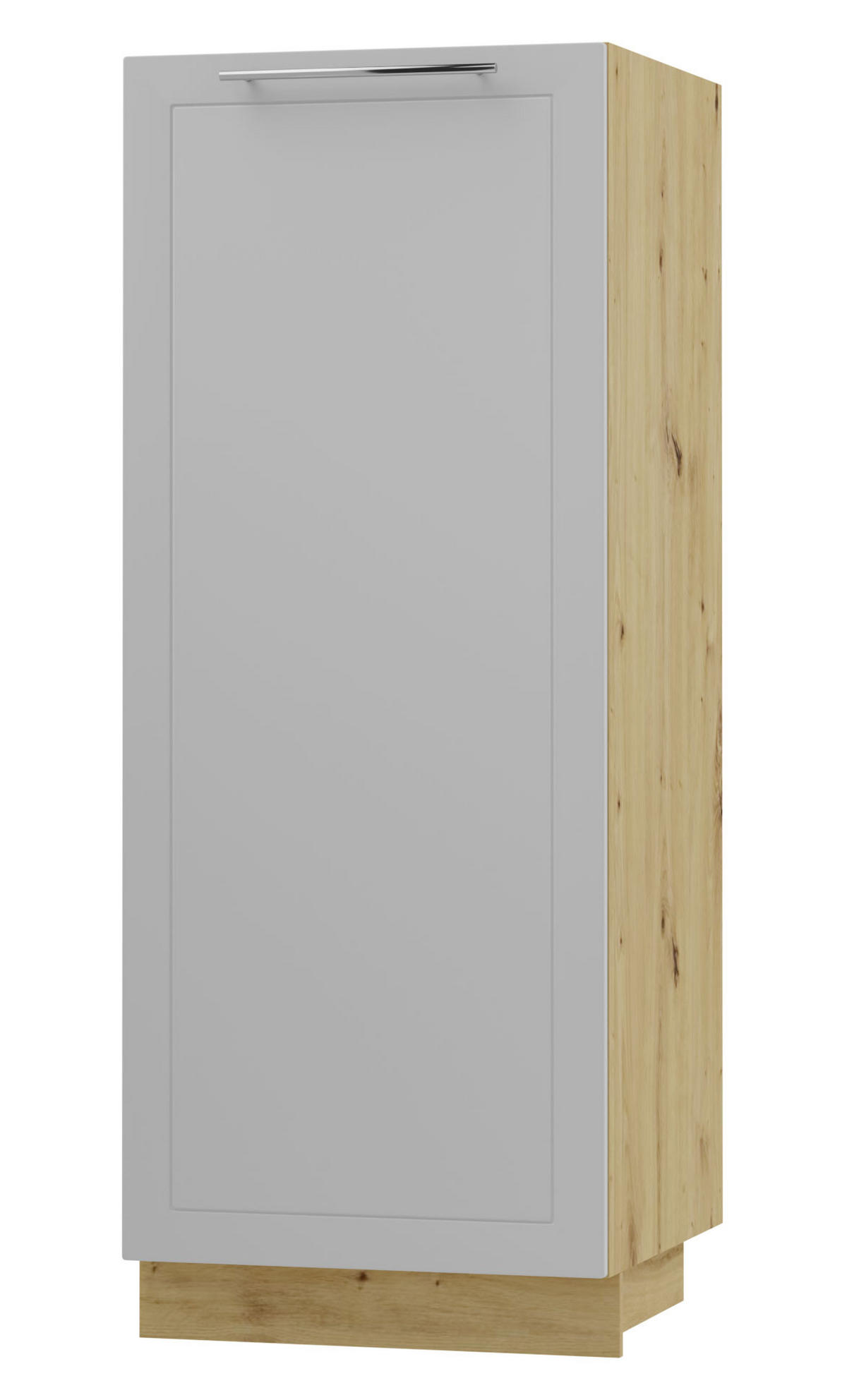 GESCHIRRSCHRANK Kvantum D5D/60/154 Dust Grey Matt / Eiche Artisan Matt 60 / 59 / 154cm - Eiche Artisan/Grau, Holz/Holzwerkstoff (60/154/59cm) - Feldmann-Wohnen