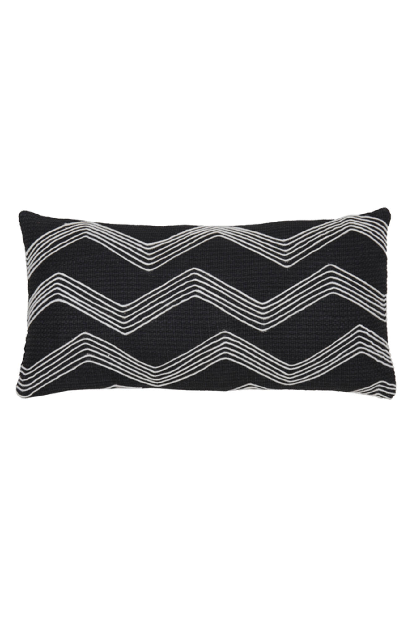 DEKOKISSEN Mackey Schwarz 60/30/10 cm - Schwarz, Textil (30/60cm) - Light & Living