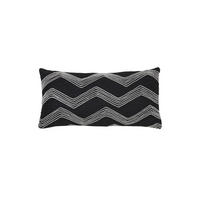 DEKOKISSEN Mackey Schwarz 60/30/10 cm - Schwarz, Textil (30/60cm) - Light & Living