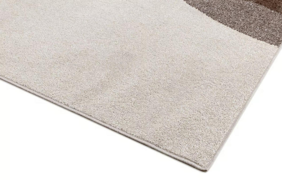 TEPPICH modern Flachgewebe DORY Braun 67 x 120 cm - Braun, Textil (67/120cm) - Novatrend