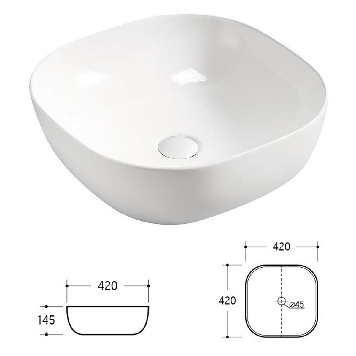 WASCHTISCH Durango-56 - Beige, Holzwerkstoff (61/67/47cm) - Lomado