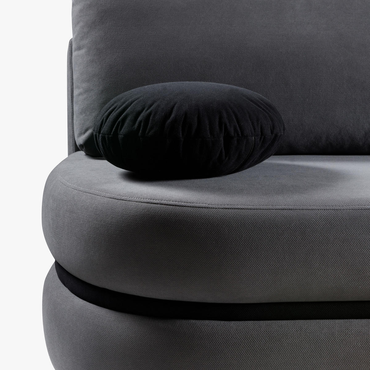 SCHLAFSOFA Valio 3-Sitzer mit Schlaffunktion, Grau - Grau, Textil (211/93/103cm) - Beautysofa