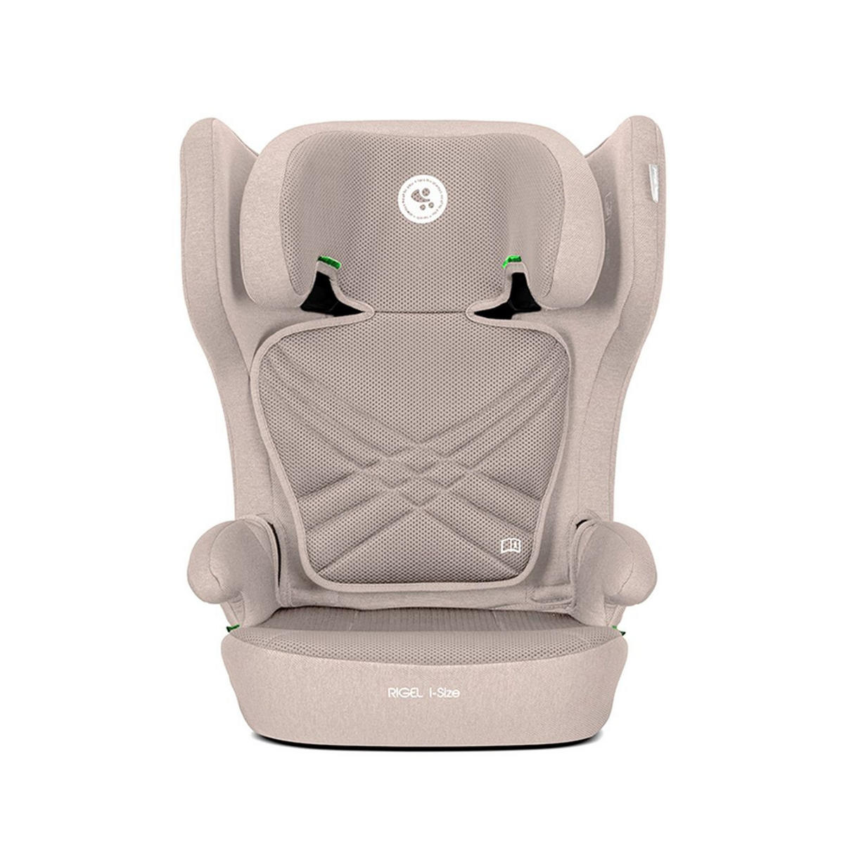 KINDERSITZ Rigel i-Size beige (100-150cm) Gruppe 2/3 faltbar Isofix Kopfstütze - Beige, Kunststoff (44/81/38cm) - Lorelli