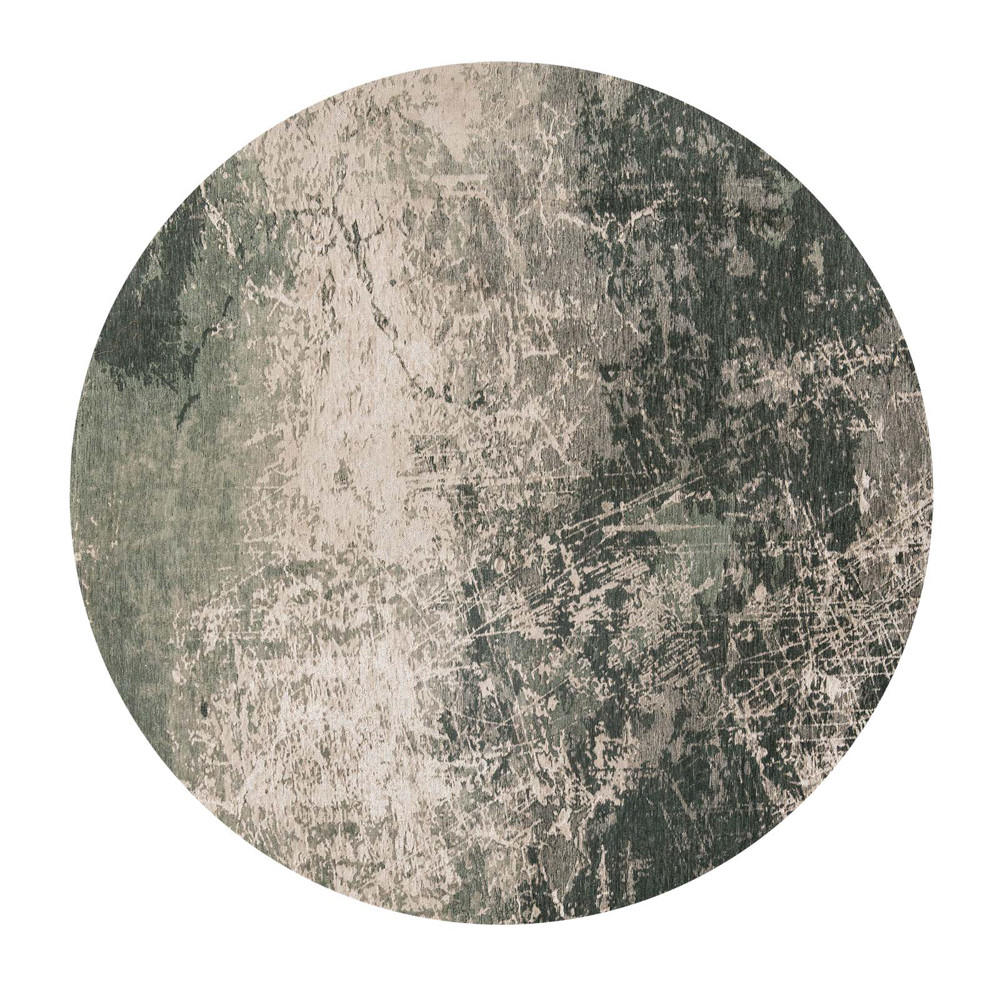 TEPPICH Dark Pine Mad Men 240/240 cm - Grün, Textil (240/240cm) - Louis De Poortere