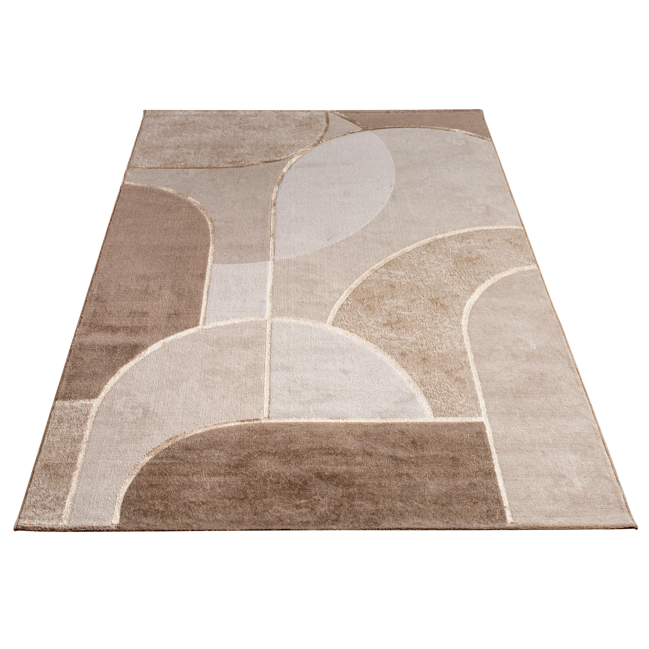 KURZFLORTEPPICH 160/230 cm Tuana 220 - Beige, Textil (160/230cm) - Paco Home