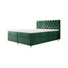 BOXBETT CHESTER 180x200, mit Matratze H3 und Topper, Monolith 37 - Grün, Holz/Textil (180/200cm) - Bedante