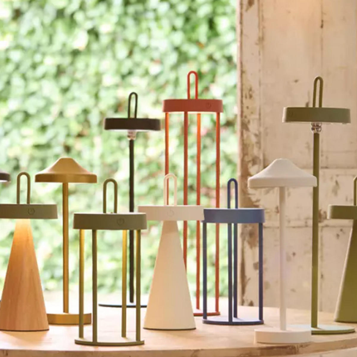 TISCHLEUCHTE AMPEHA Ø13x47 cm, Metall, Schwarz - Schwarz, Metall (13/13/47cm) - Light & Living