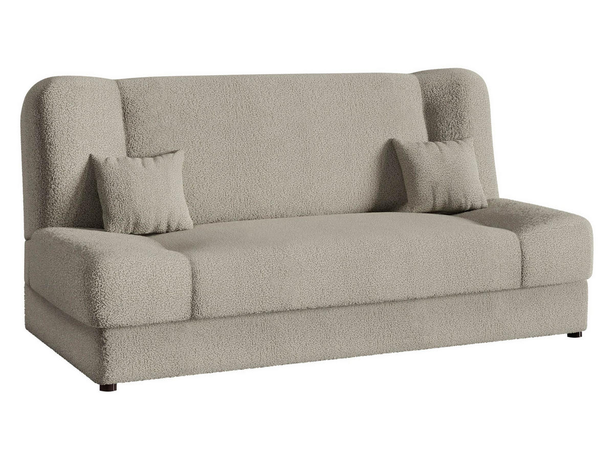 SCHLAFSOFA Jonas Premium - Kaschmir, Holz/Textil (195/86/87cm) - MIRJAN24