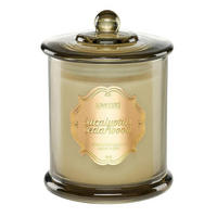 DUFTKERZE im Glas Eukalyptus Zedernholz mit langer Brenndauer - Beige, Glas (13cm)