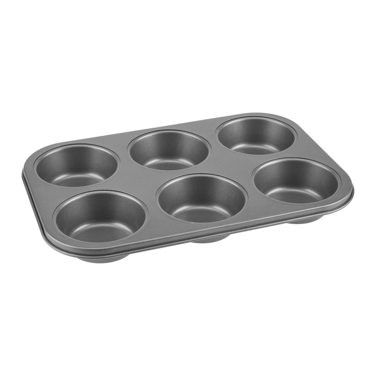 MUFFINFORM Bakery Grau - Grau, Metall (31.8/3.5/21.7cm) - Mömax