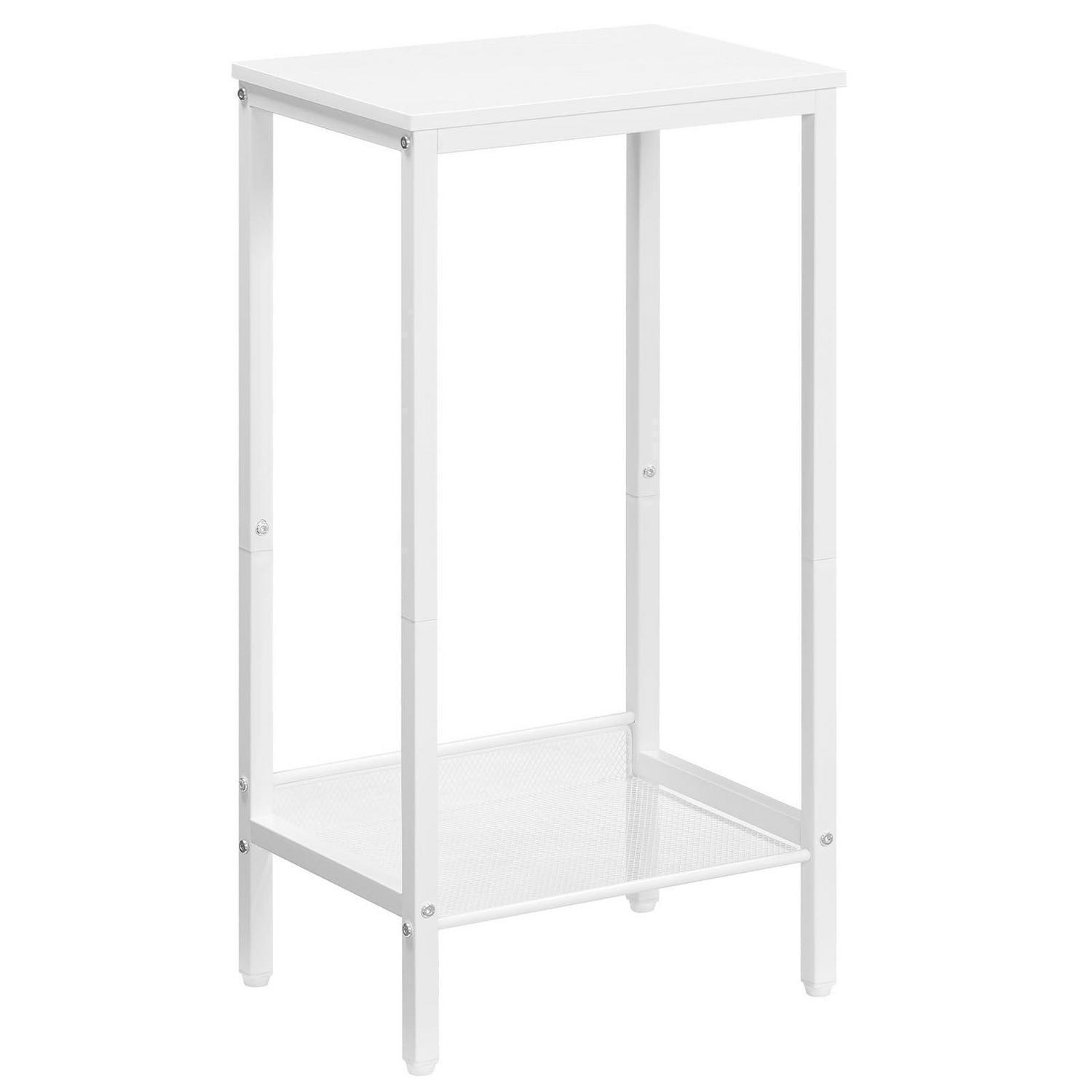 XXXLutz Beistelltisch Weiß 38x73.5x28 cm