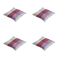 SITZKISSEN Nox - Mehrfarbig - 50/50/7 cm - 4er-Set - Multicolor, Textil (50/7/50cm) - Madison