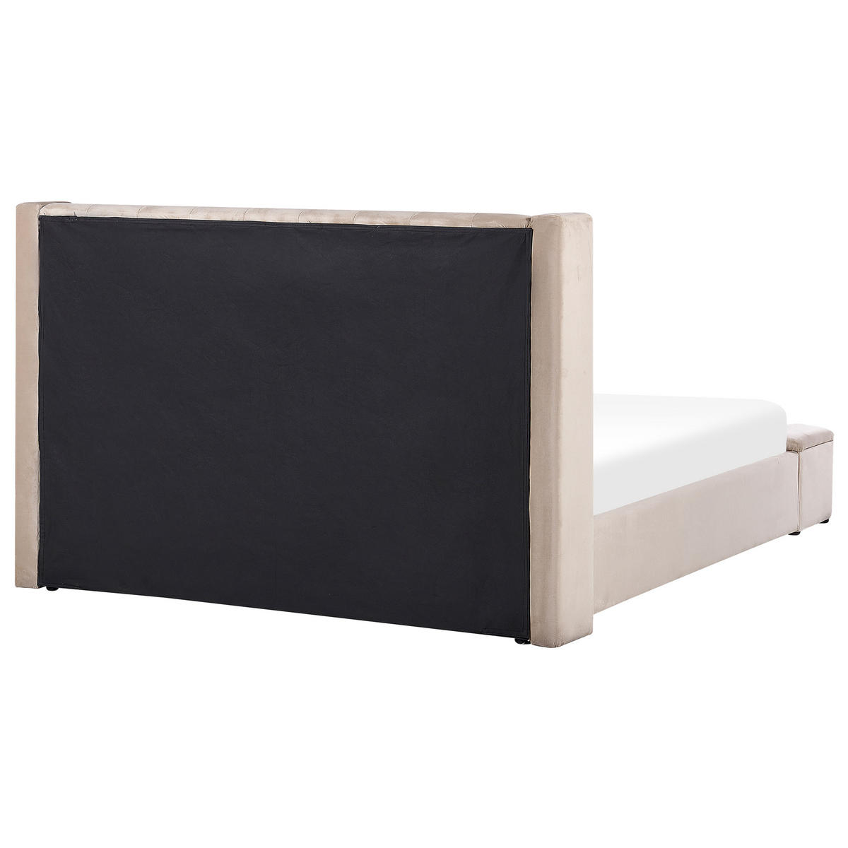 POLSTERBETT 180/200 cm Beige Noyers - Beige, Textil (180/200cm) - Beliani