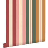 TAPETE Streifen 50 x 900 cm - Pink, Papier (50/900cm) - ESTAhome
