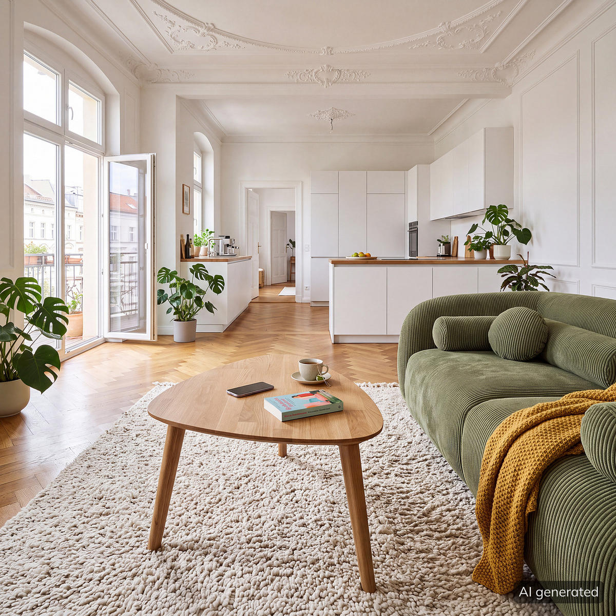 COUCHTISCH - Massivholz - Eichefarben/Braun, Eichenholz/Holz (50/70/36cm) - home24