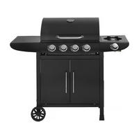 GASGRILL feria 5 Schwarz - Grau, Metall (57/104/118cm) - Habitat Garten