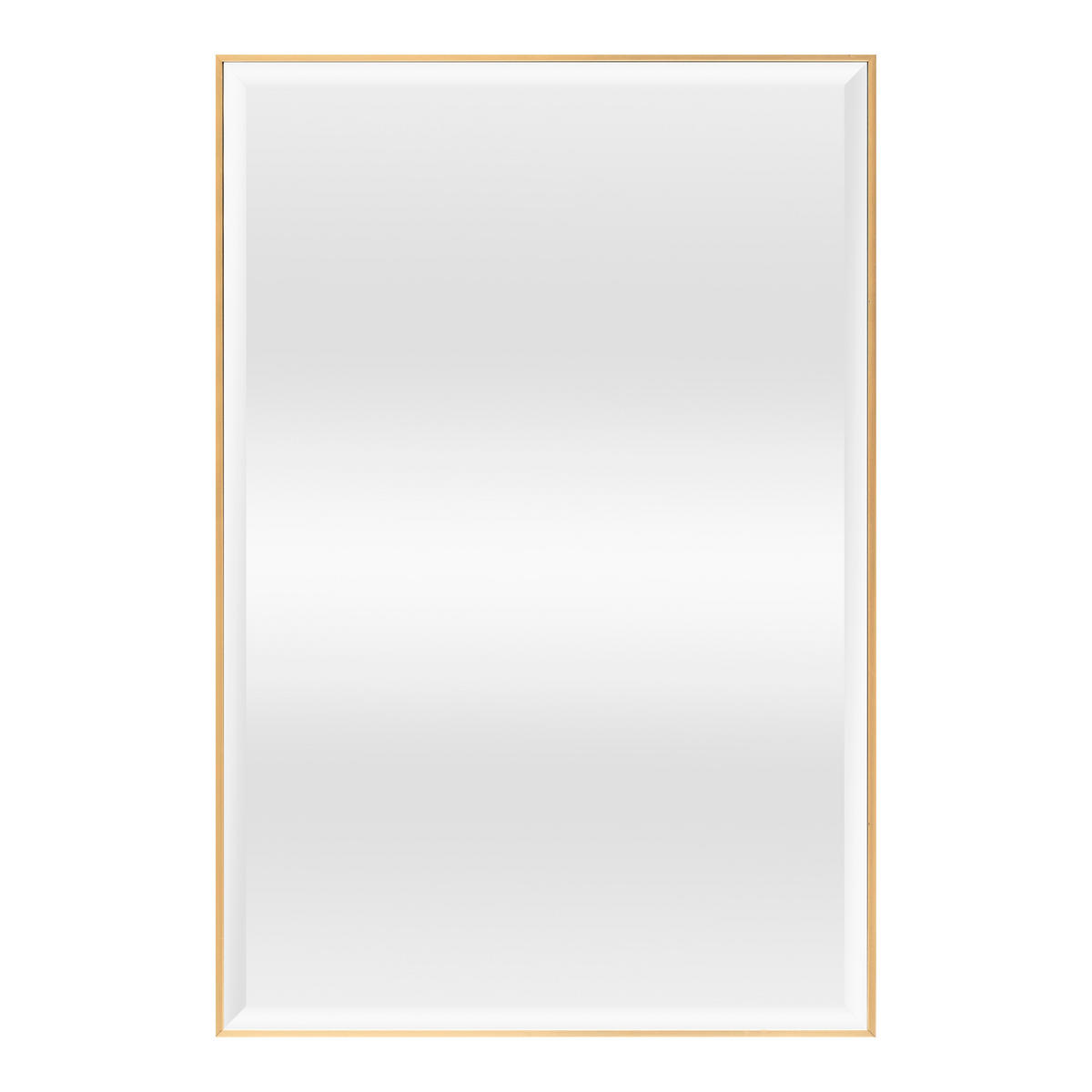 WANDSPIEGEL Novoli - Goldfarben, Glas/Kunststoff (60/4/90cm) - [en.casa]