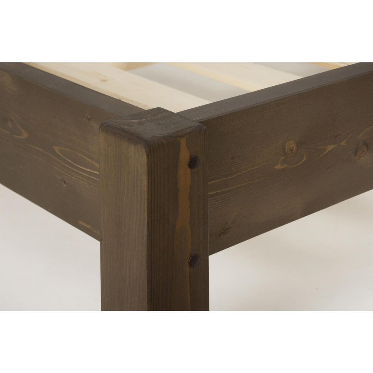 BETT 180x200 cm - Dunkelbraun, Holz (180/200cm) - MSL wooden furniture