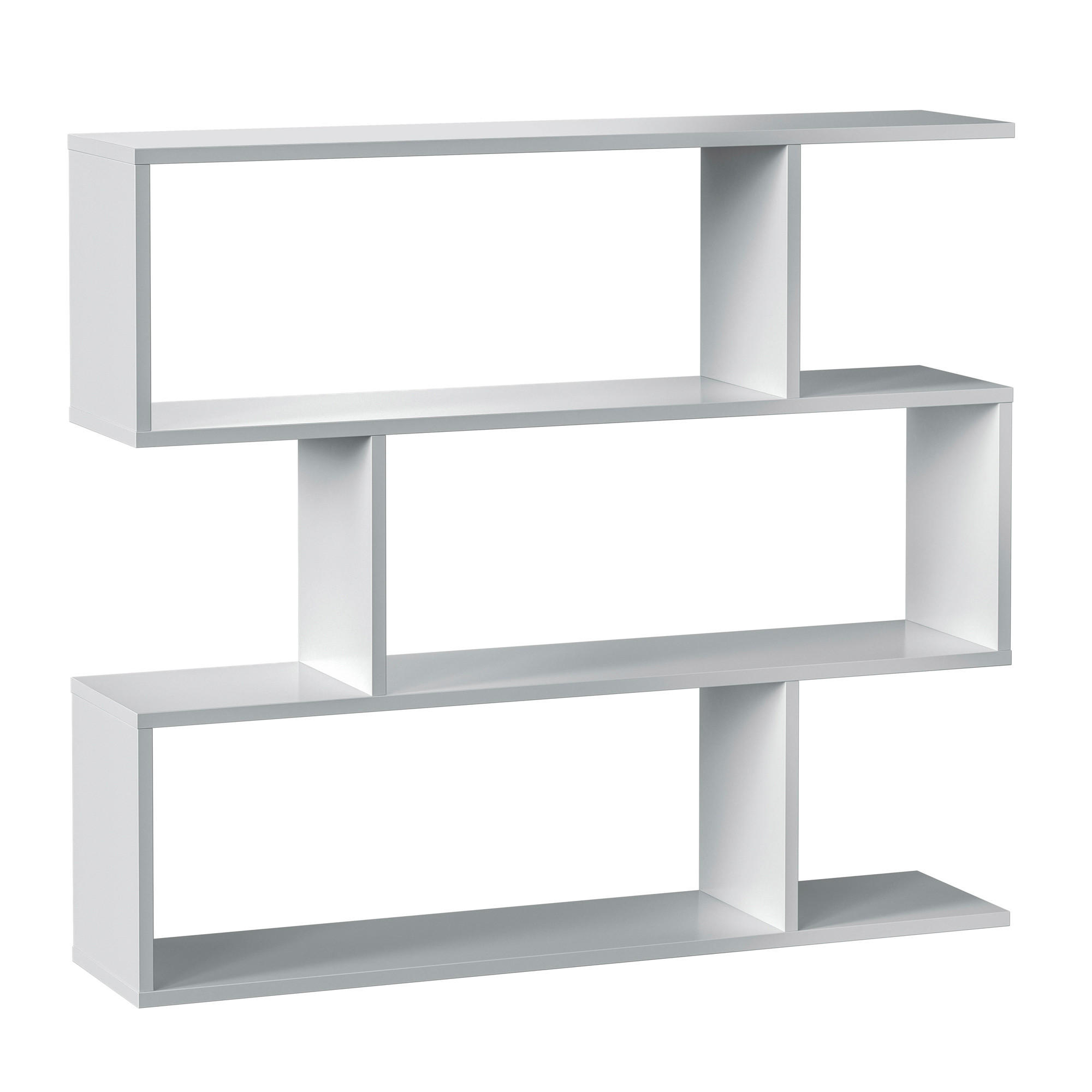 REGAL Bologna Weiß 6 Fächer - Weiß, Holzwerkstoff (110/97/25cm) - VS Venta-stock