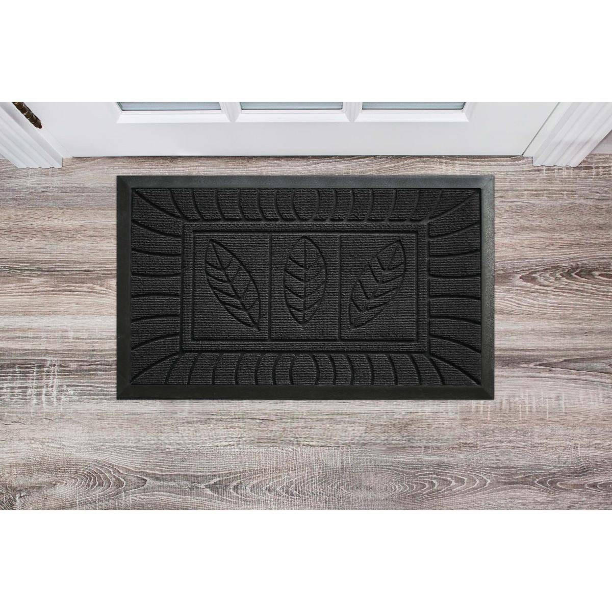 FUSSMATTE 45/75 cm Schwarz - Schwarz, Kunststoff (75/45cm) - Douceur d´intérieur