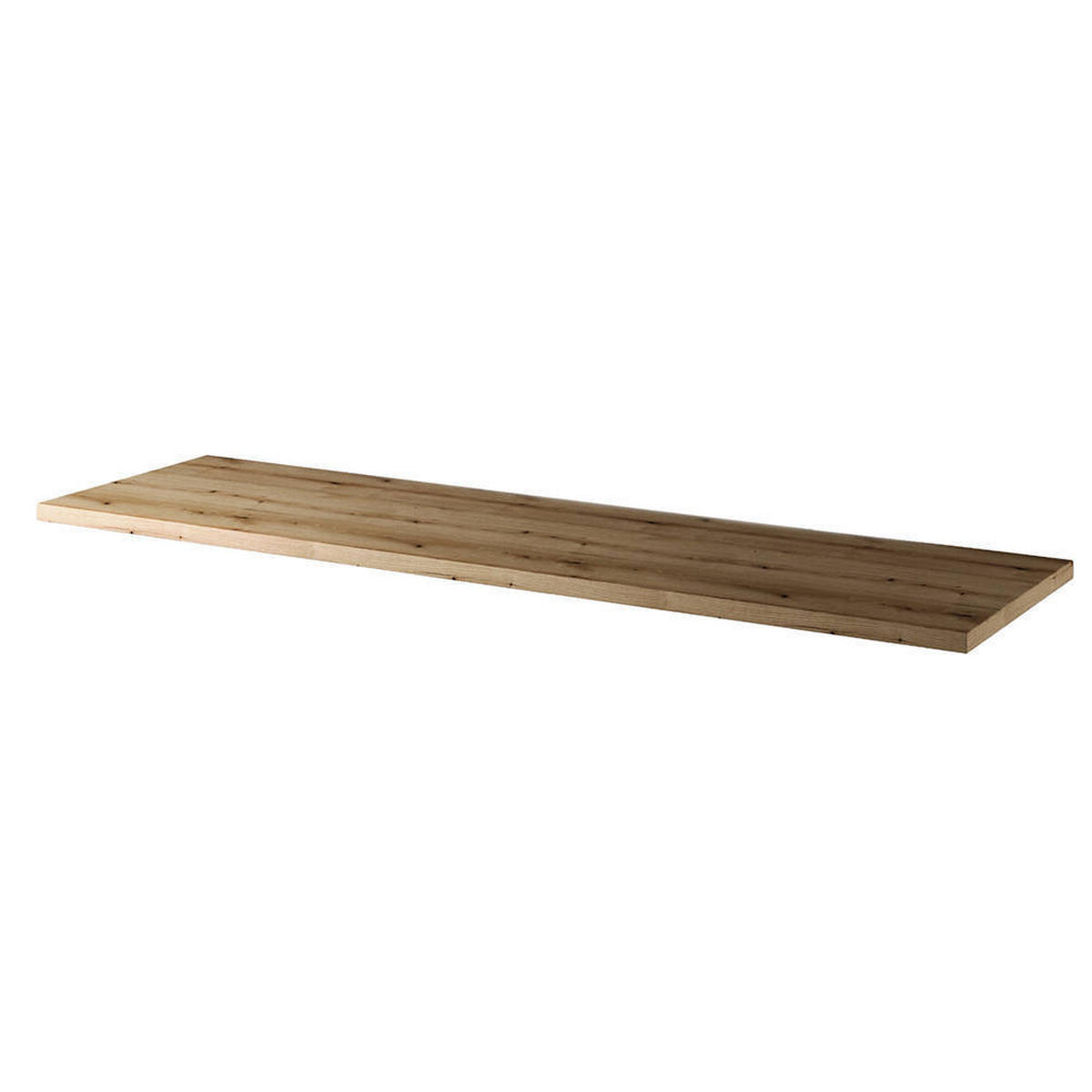 WASCHTISCHUNTERSCHRANK Skelbolu - Eichefarben/Schwarz, Holzwerkstoff (140/60/40cm) - [en.casa]