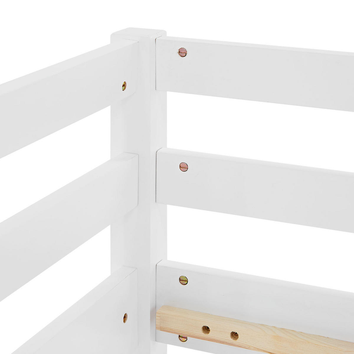 HOCHBETT 90/200 cm Pirat mit Tunnel - Schwarz/Weiß, Holz - Homestyle4u