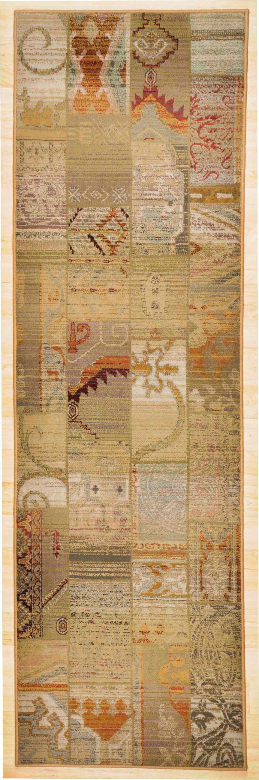 WEBTEPPICH Gabiro 5504 68x235 cm - Beige, Textil (68/235cm) - THEKO