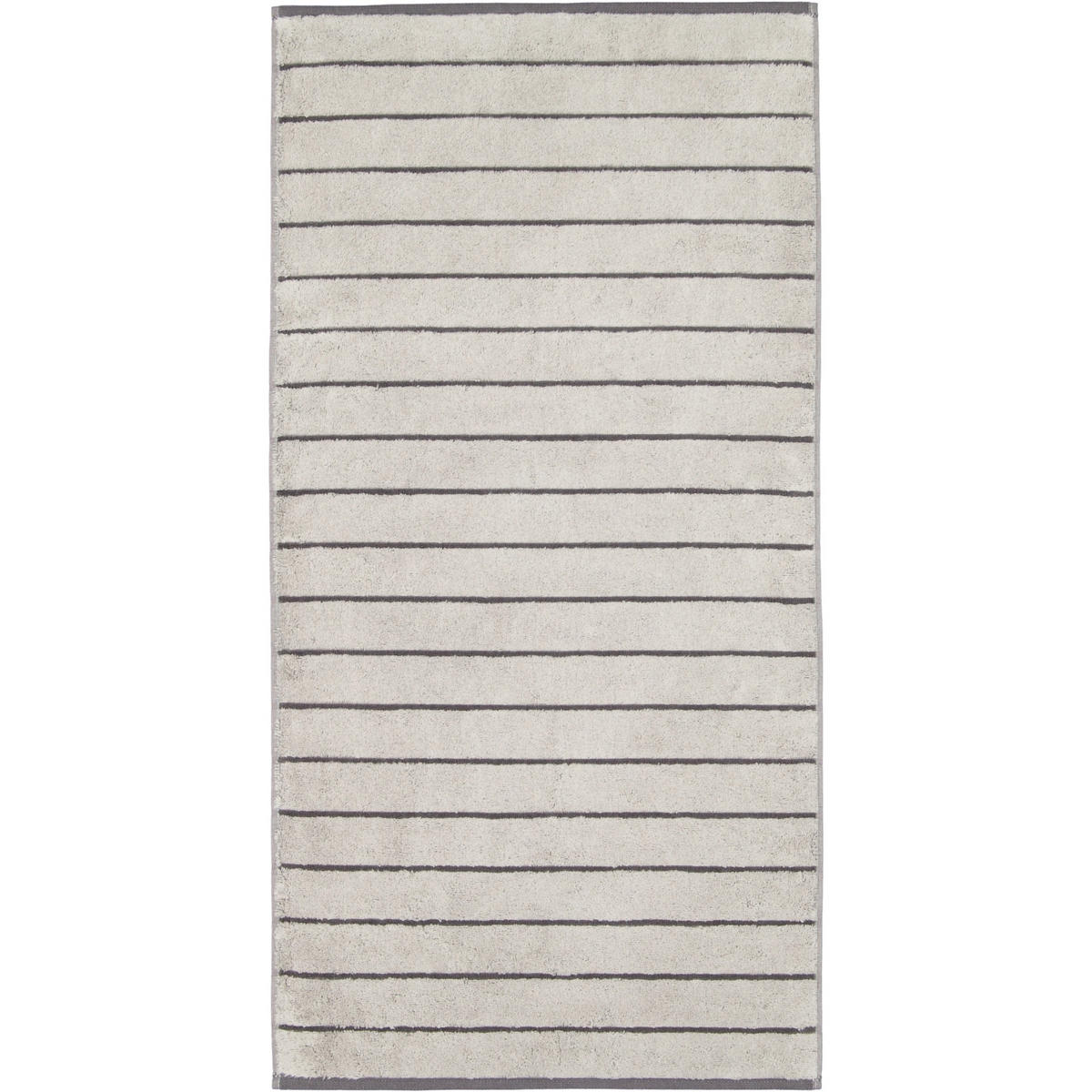 GÄSTETUCH BALANCE DOUBLEFACE 6232 PLATIN - 77 - Grau, Textil (30/50cm) - Cawoe