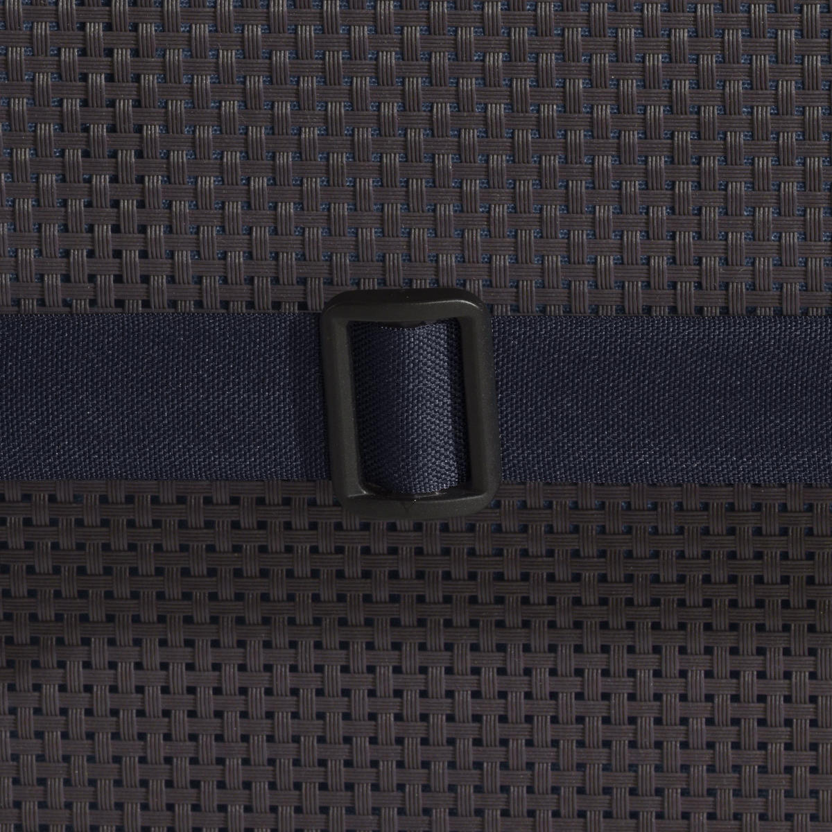 HOCHLEHNERAUFLAGE Flair HL 120/50/8cm Dunkelblau (2tlg) - Dunkelblau, Textil (50/8/120cm) - Beautissu 